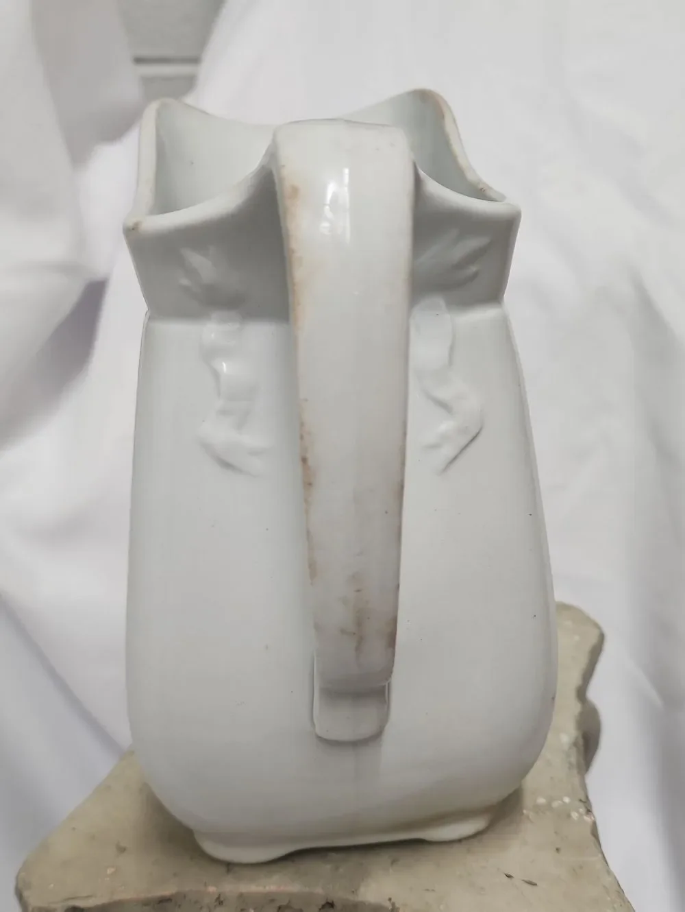 Vtg Ironstone China Decorative Pitcher C Challinor England